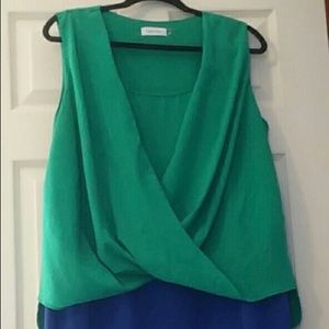 *Calvin Klein color block dress